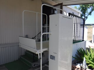 Wheelchair lift repair