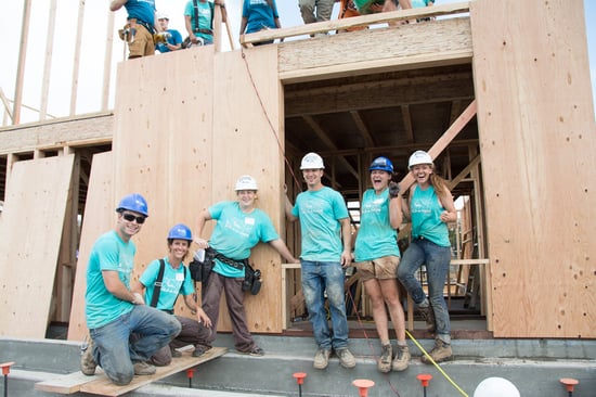 Olivia with AmeriCorps