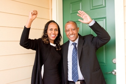 Counseling team waving