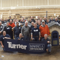 Turner construction Playhouse group photo